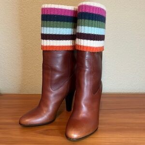 Coach Monika Boots Whskey/Mlt